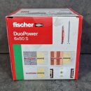 50 Stück (1Pack) fischer Duopower Dübel 6 x 50 mit Schrauben