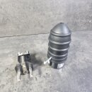Gummi-Schutzkontaktstecker McPower, schwarz
