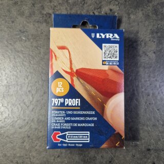 LYRA Förster & Signierkreide 797® PROFI (Ölbasiert) Rot