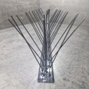 50 Meter Taubenabwehr Edelstahl 50cm 3-reihig schwarz