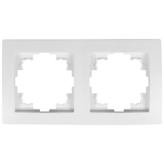 Flair Weiss matt 2-fach Rahmen