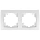 Flair Weiss matt 2-fach Rahmen