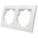 Flair Weiss matt 2-fach Rahmen