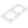 Flair Weiss matt 2-fach Rahmen