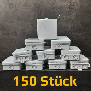 150 Stück Feuchtraumabzweigdose 75x75x40 IP54