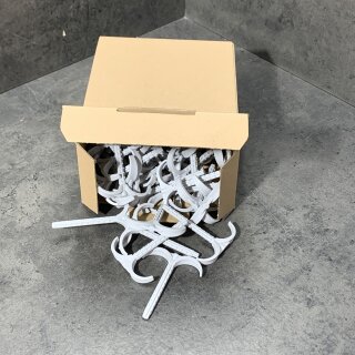 100 Stück Doppelsteckhaken Ø6mm für 12-15mm