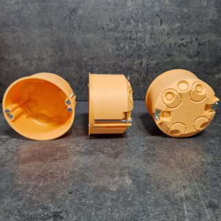 3 Stück Hohlwand Verteilerdose Abzweigdose 70x50mm