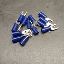 Gabel-Kabelschuh isoliert 1,5-2,5mm² M4 blau VPE100