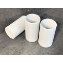 3 Stück KOPOS Verbindungsmuffe PVC für Stangenrohr M 40