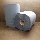 2 Rollen Putztuchrolle blau 500 Blatt 33x36cm