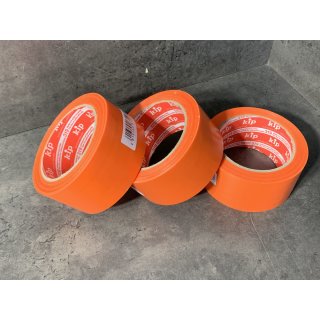 3 Rollen KIP 319-65 PE Schutzband PREMIUM 50mm x 33m orange