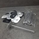 Solaranlagengitter Taubenabwehr SET