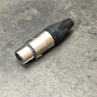 NEUTRIK NC3FXX XLR 3 pol Stecker female silber -SALE-