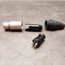 NEUTRIK NC3FXX XLR 3 pol Stecker female silber -SALE-