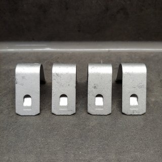 4 Stück Klammer für Deckel Kabelrinne Metall VU