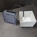 4 Stück LED-Bodenleuchte 10x10x7cm IP65 3000K