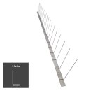 1 Meter 1-reihige Edelstahl Taubenabwehr