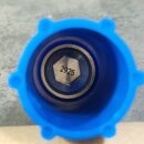 100 Stück KS-BAUSTOPFEN Set 1/2" mit Messingeinsatz ROT / BLAU