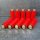 100 Stück KS-BAUSTOPFEN Set 1/2" mit Messingeinsatz ROT / BLAU