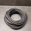 10 Meter Kantenschutz schwarz mit Metalleinlage 1-2 mm