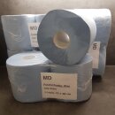 16 Rollen Putztuchrolle blau 500 Blatt 22x38 incl V