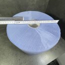16 Rollen Putztuchrolle blau 500 Blatt 22x38 incl V