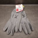 12 Paar Handschuhe Nylon grau XXL/11