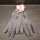 12 Paar Handschuhe Nylon grau XXL/11
