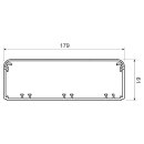 6m Kabelkanal weiss 180x60 mm