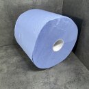 2 Rollen Putztuchrolle blau 500 Blatt 22x38