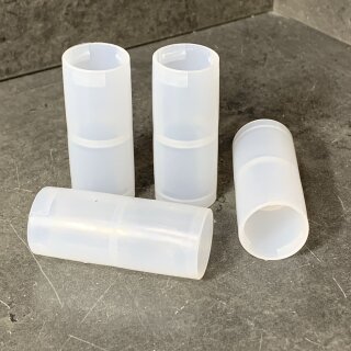 4 Stück KOPOS M20 Verbinder Muffe Transparent für flexibles Leerrohr