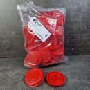 50 Stück Signaldeckel 70mm rot