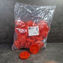 50 Stück Signaldeckel 60mm ROT