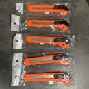 5 Stück Cuttermesser 18mm   orange