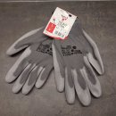 12 Paar Handschuhe Nylon grau L/9