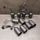 10 Stück Baustellenfassung E27 mit Kabel schwarz