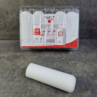 10 Stück Lackwalze superfein 110mm bügelseitig...
