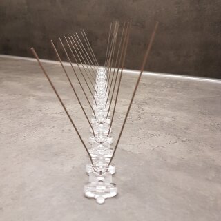 10 Meter Taubenabwehr-Spikes 2 reihig 50cm Polycarbonat