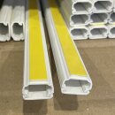 12 Meter Kabelkanal weiss 15x10 mm selbstklebend