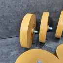 10 Stück Folien-Radierer 88mm OHNE
