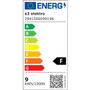 Ovalleuchte E27 mit 9W LED Leuchtmittel