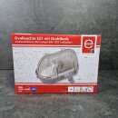 Ovalleuchte E27 mit 9W LED Leuchtmittel