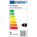 Ovalleuchte E27 mit 9W LED Leuchtmittel -SALE-
