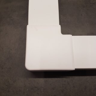 Flachwinkel 40x40 weiss Kopos
