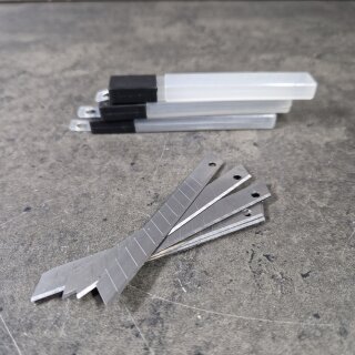 3x10 Stück Ersatzklingen Cutter Cuttermesser 9mm -SALE-