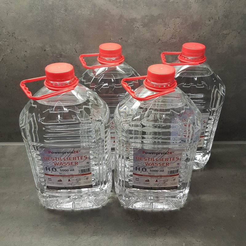 Demineralisiertes Wasser (destilliertes Wasser) nach VDE 0510 - 25