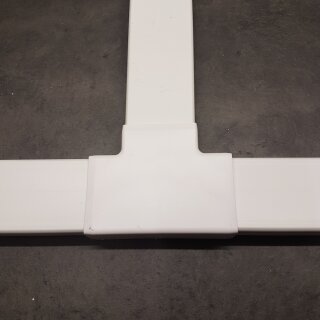 Abzweigstück 40x20 weiss Kopos