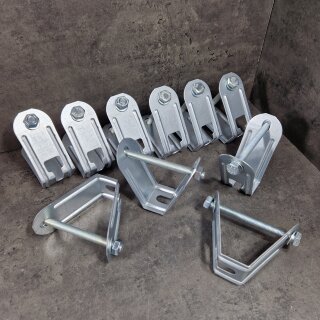 10 Deckenbügel für Trapezblechdecken