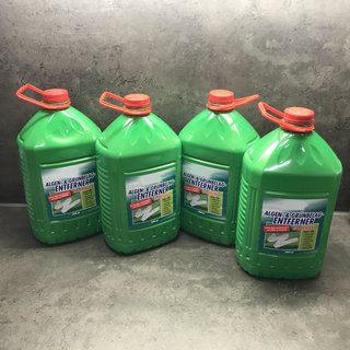 4 Kanister Algen & Grünbelagsentferner-Konzentrat 5 Liter
