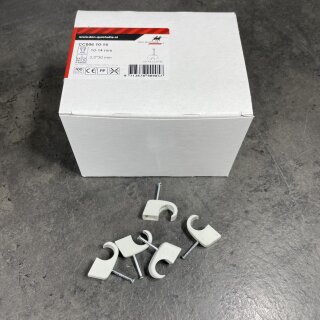 Nagelschelle 10-14mm x 30 grau DQ (100)